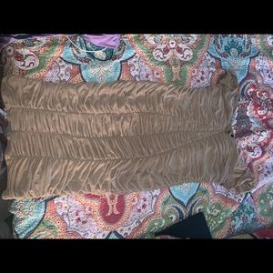 Nude Fashion Nova Plus Size Dress